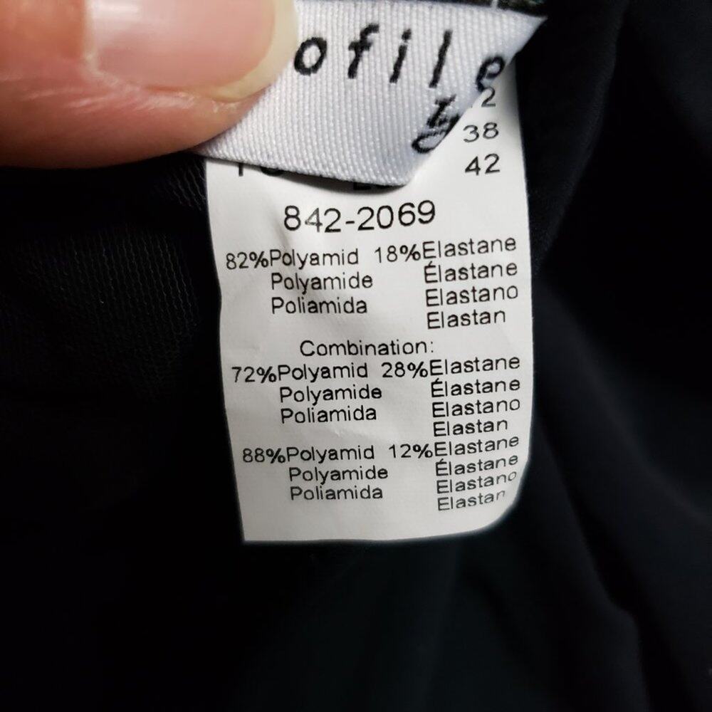 NWT Profile By Gottex Casablanca Lace-Up V-Neck One Piece Swim Bathing Suit 14 - Picture 11 of 13